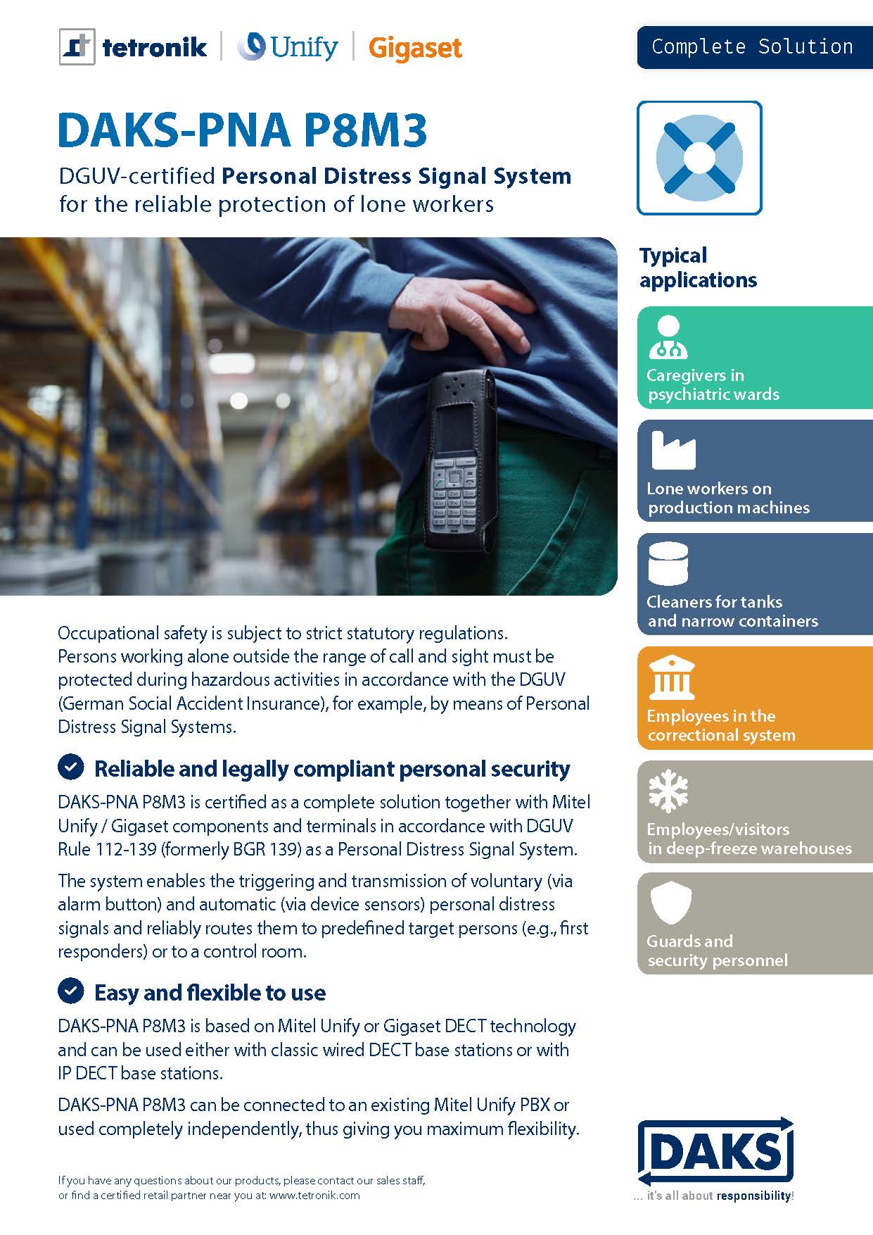 DAKS-PNA P8M3 product info