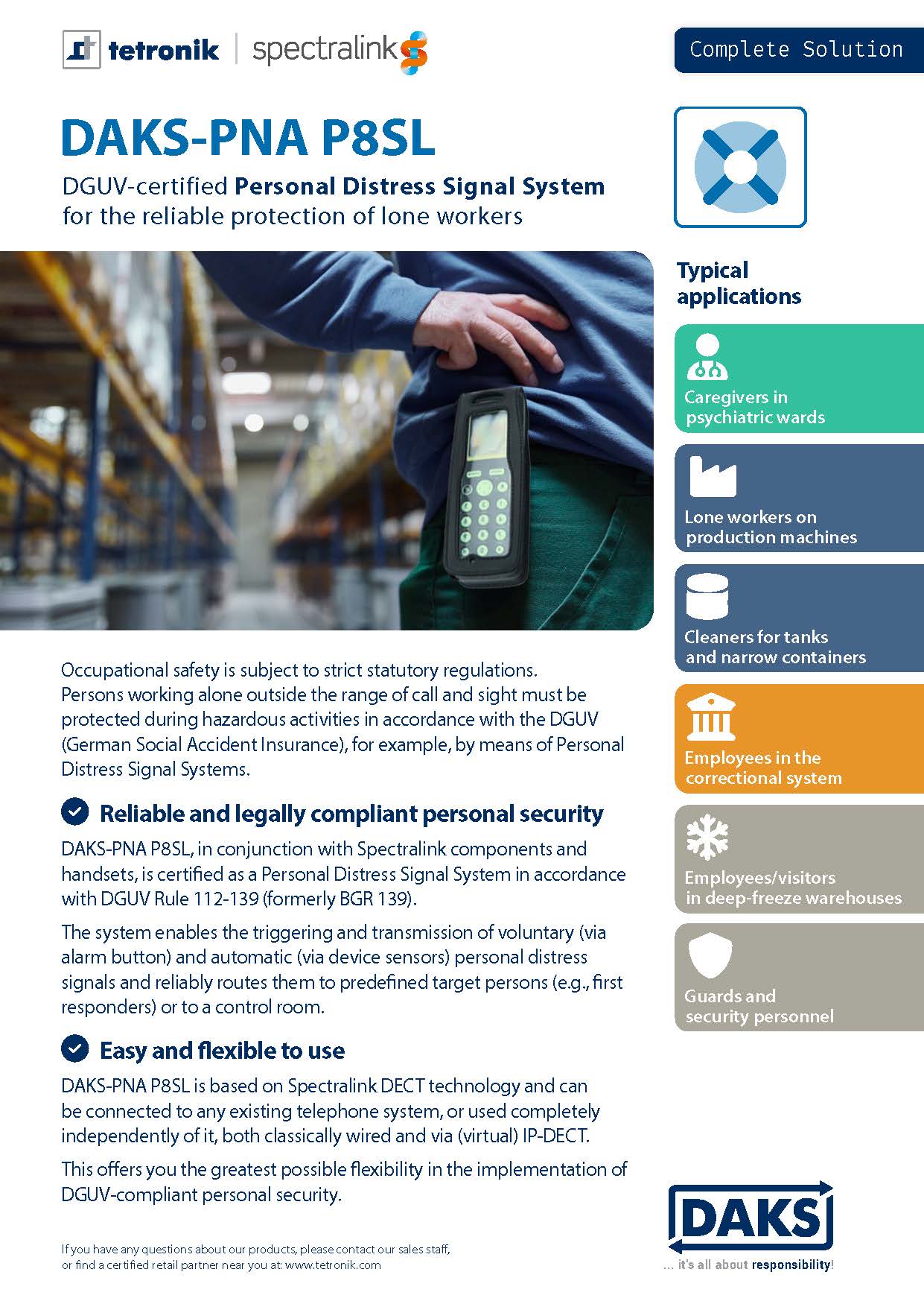DAKS-PNA P8SL product info