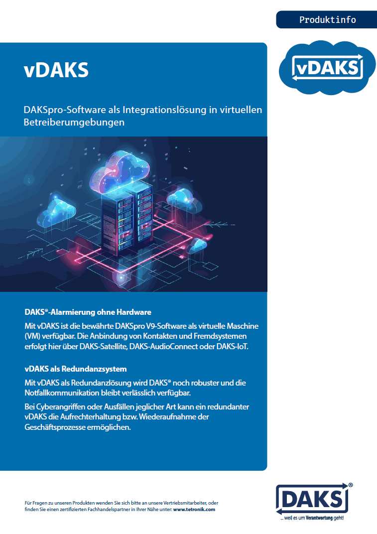 vDAKS Produktinfo