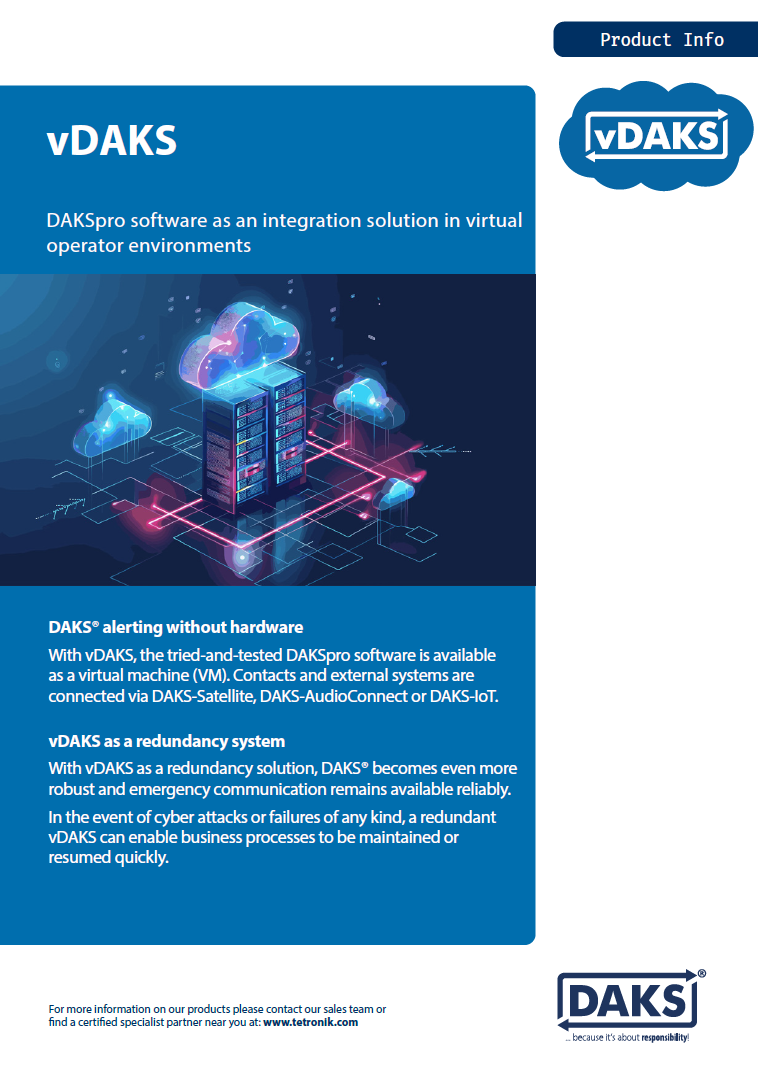 vDAKS product info