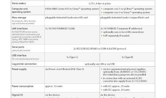 Preview image data sheet for DAKSeco V3.10