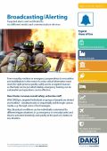 Preview image DAKSpro module Broadcasting/Alerting