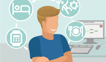 IoT representative in the care sector