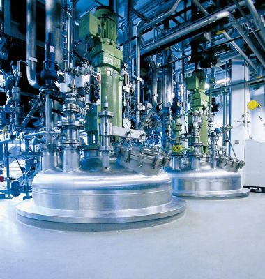 Chemical production facility at Siegfried in Zofingen Chemical production facility at Siegfried in Zofingen