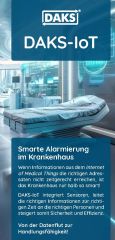 Vorschaubild Falzflyer DAKS-IoT im Krankenhaus