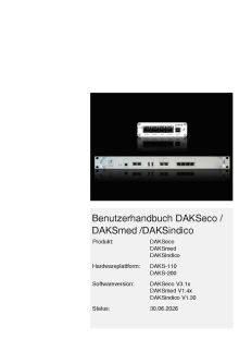 Vorschaubild Benutzerhandbuch DAKSmed 1.4