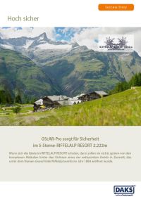 Vorschaubild Success Story Riffelalp Resort