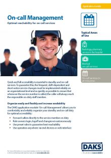 Preview image product info On-call Management