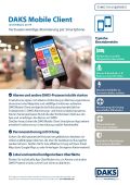 Vorschaubild Produktinfo DAKS Mobile Client