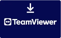 TeamViewer-Badge dunkelblau mit weißer Schrift