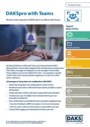 Product info DAKSpro with Teams thumb