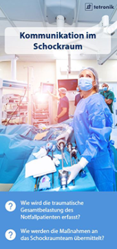 Vorschaubild des 'Kommunikation im Schockraum'-Flyers