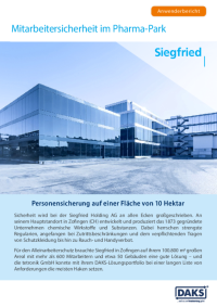 Vorschaubild Anwenderbericht Siegfried AG